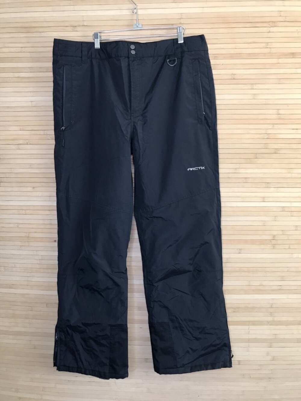 ARCTIX Mens XXL Insulated A6 5k Snow Board Ski Pants Black 33" up to 40" waist
